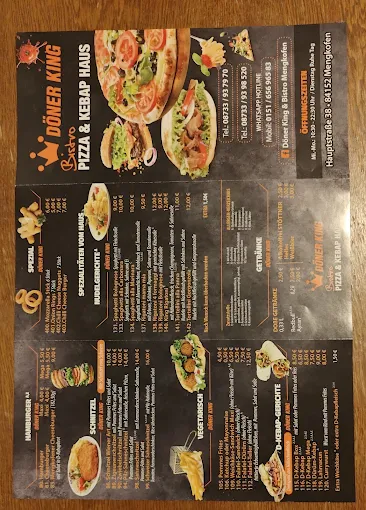 Döner King & Bistro Mengkofen  menu 5